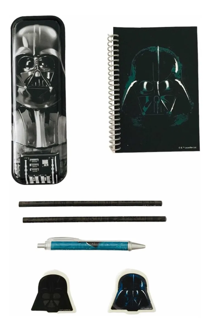 Set Escolar Star Wars 7 Piezas Para Niños
