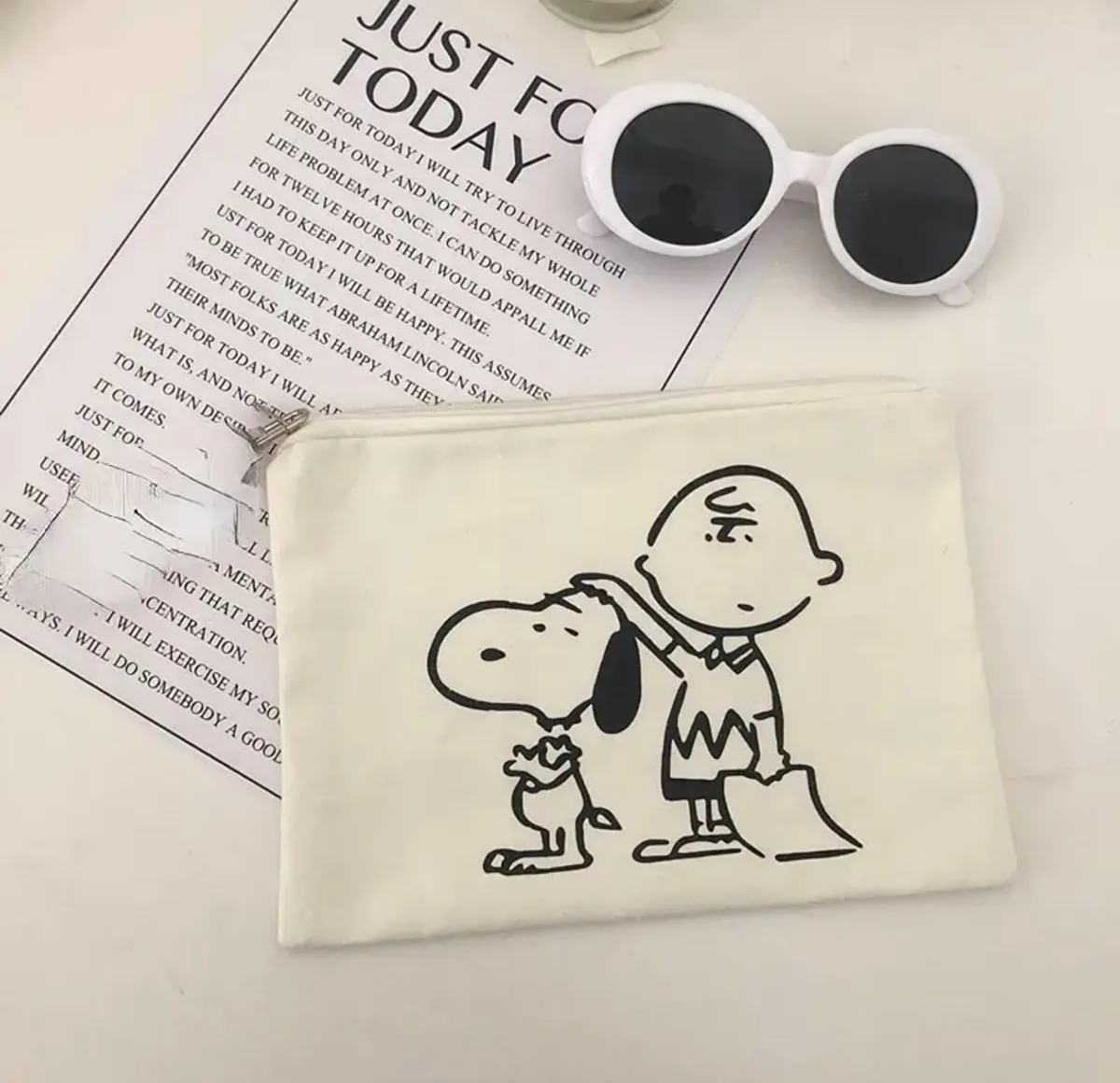 Estuche / Cosmetiquero Snoopy & Charlie Brown