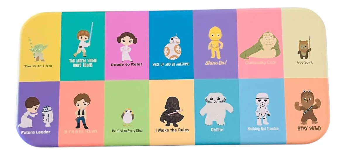 Estuche metálico Star Wars Celeste
