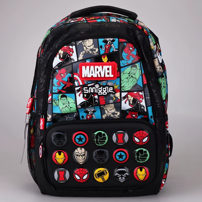 Mochila Smiggle Escolar Personajes Marvel