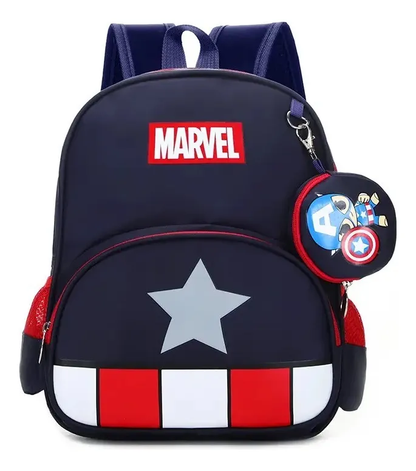 Mochila Escolar - Spiderman & Capitán América