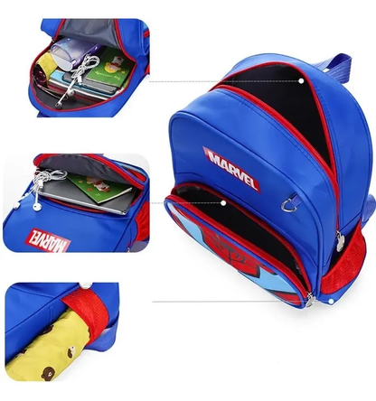 Mochila Escolar - Spiderman & Capitán América
