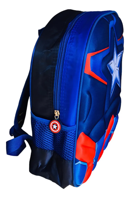 Mochila Escolar - Spiderman & Capitán América