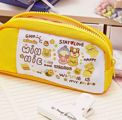 Estuche Winnie the Pooh Amarillo