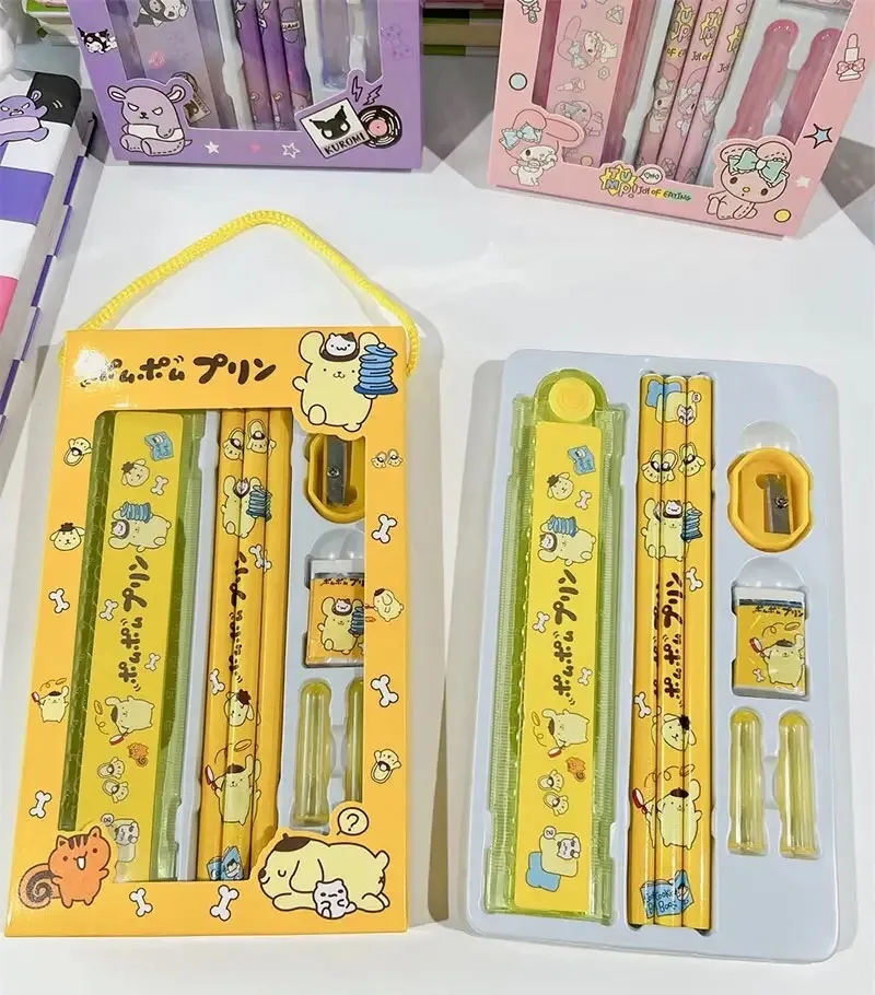 Set Escritorio Importado Hello Kitty Y Sus Amigos