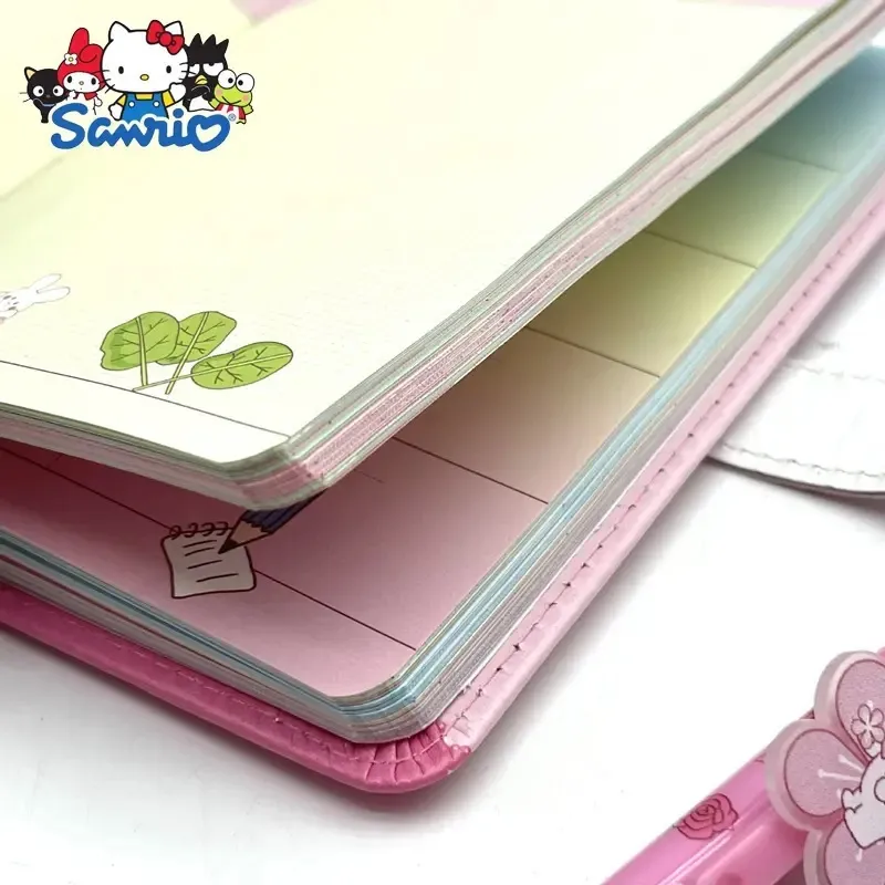 Set libreta y Lápiz Personajes Sanrio Diseño Corazón (Varios diseños)