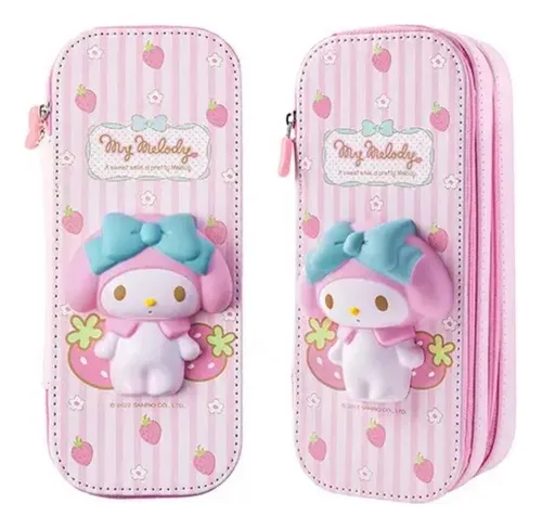 Estuche Con Squishy Personajes Sanrio