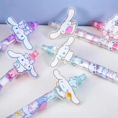 Lápiz Pasta Negro Cinnamoroll (Varios diseños)