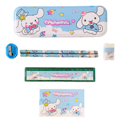Set Escolar Sanrio 7 Piezas