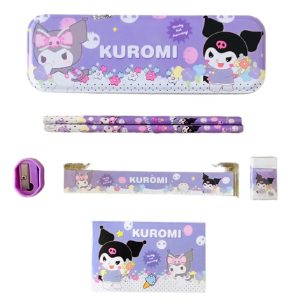 Set Escolar Sanrio 7 Piezas