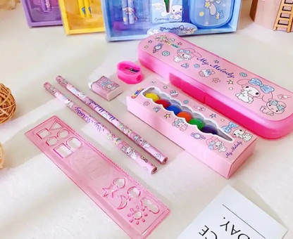 Set Escolar Sanrio 7 Piezas
