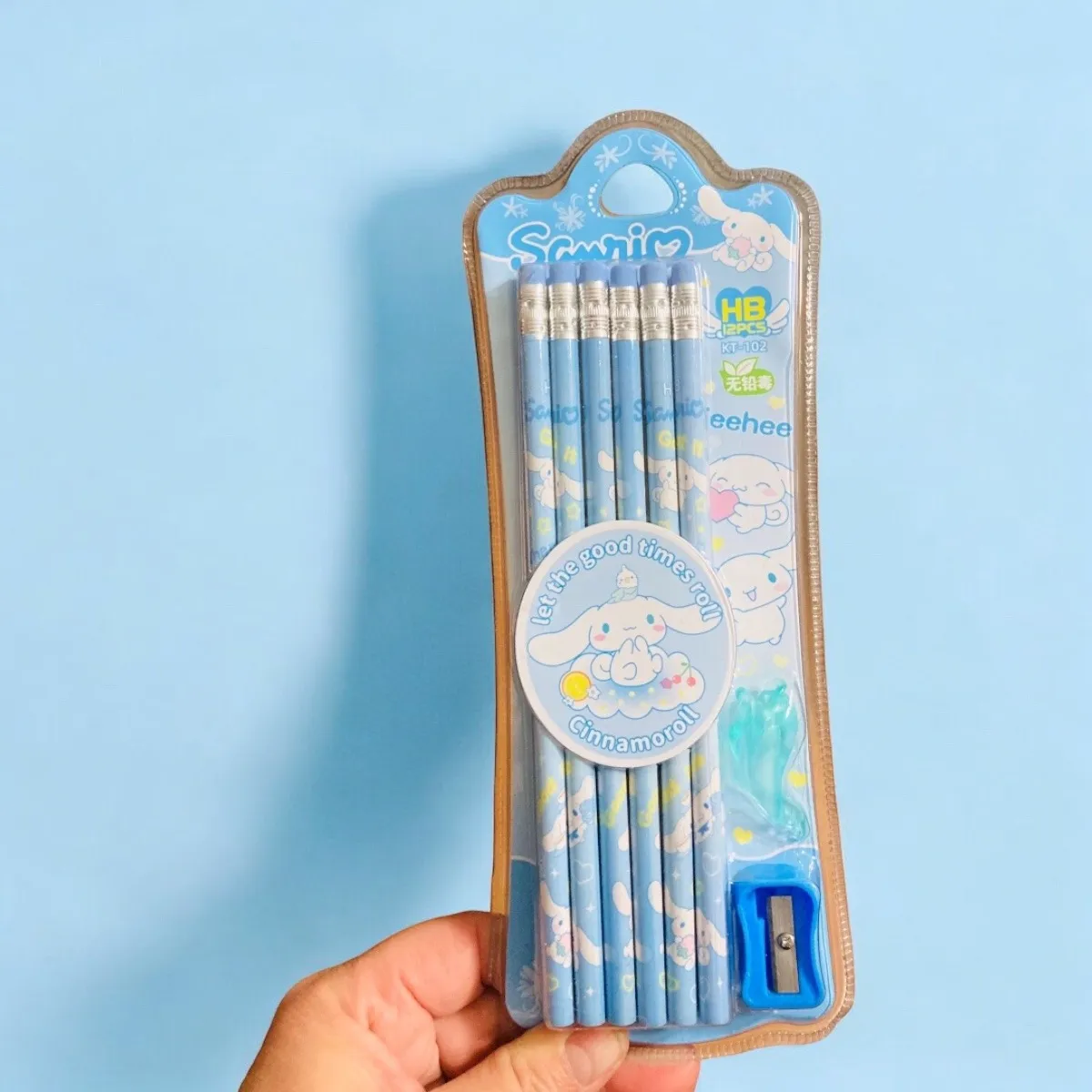 Pack 12 Lápices Grafito Sanrio (Varios modelos)