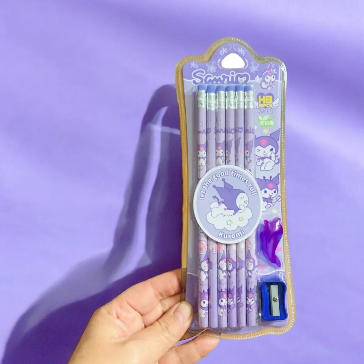 Pack 12 Lápices Grafito Sanrio (Varios modelos)