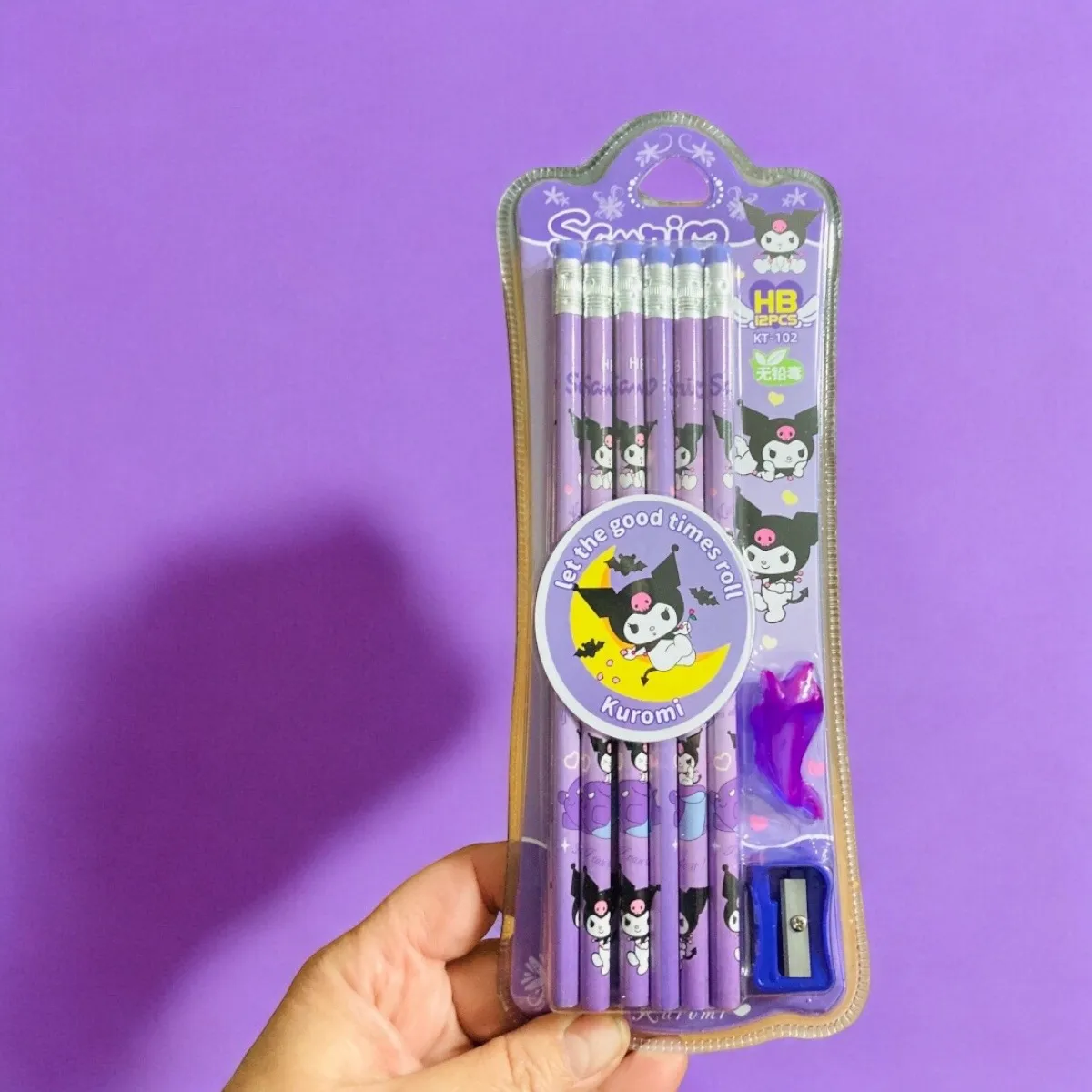 Pack 12 Lápices Grafito Sanrio (Varios modelos)