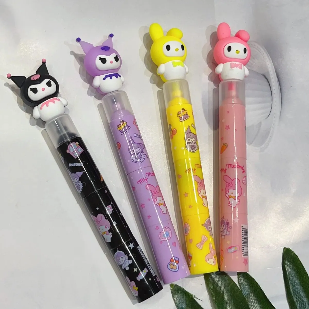 Destacador 3 colores Personajes Sanrio (Varios diseños)
