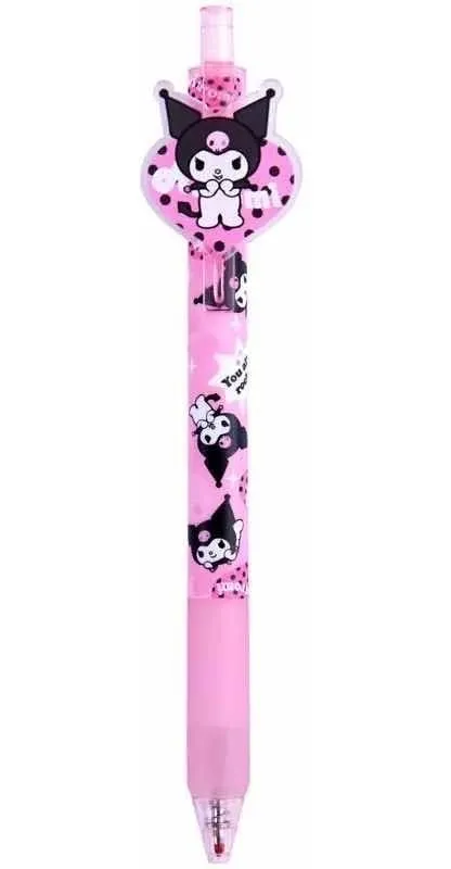Lápiz Gel Negro Sanrio Kuromi (Varios diseños)