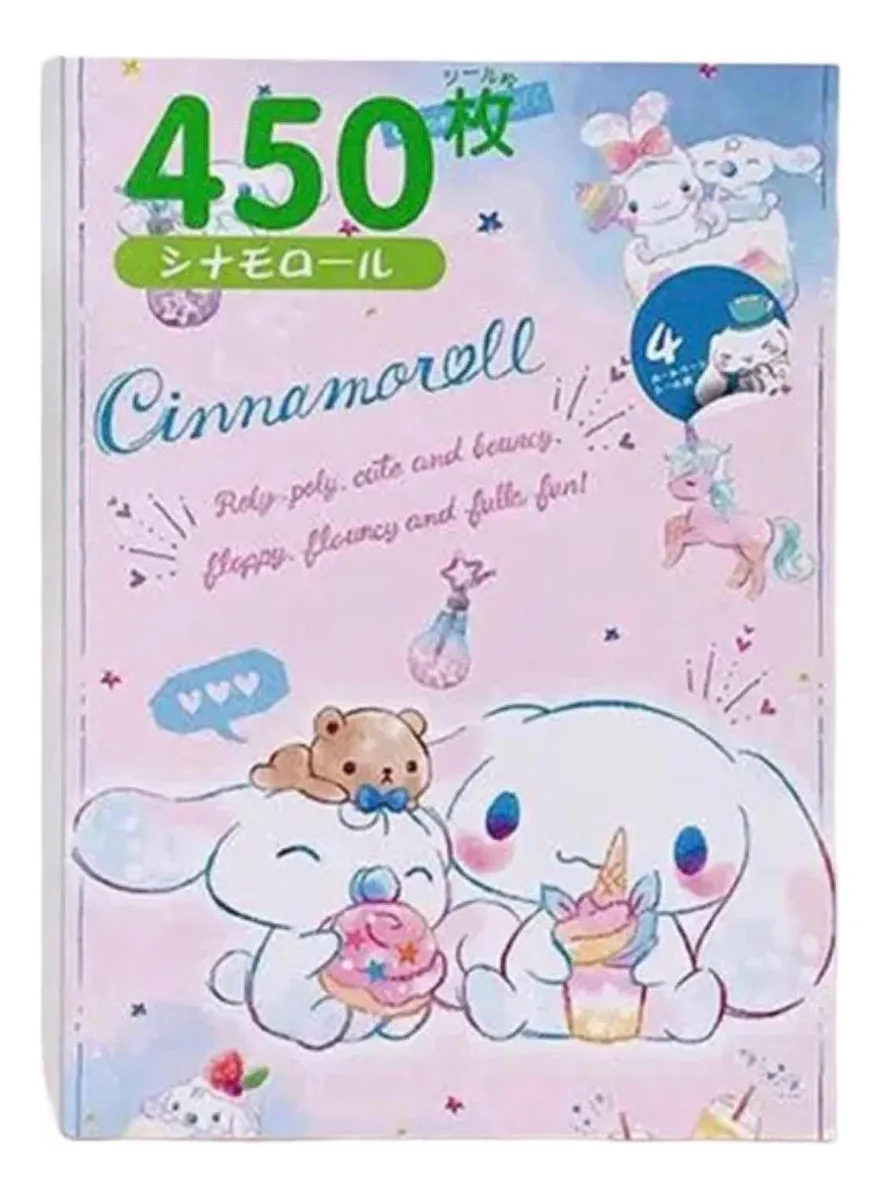 Libro de 450 stickers Personajes Sanrio