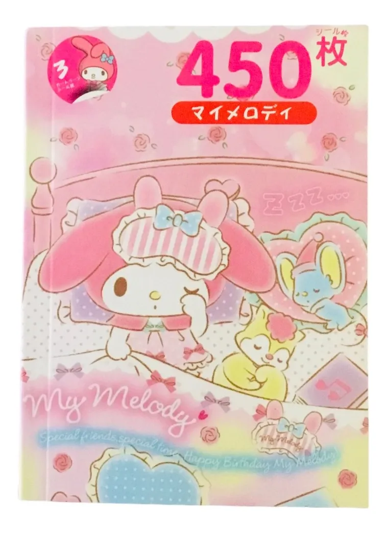 Libro de 450 stickers Personajes Sanrio