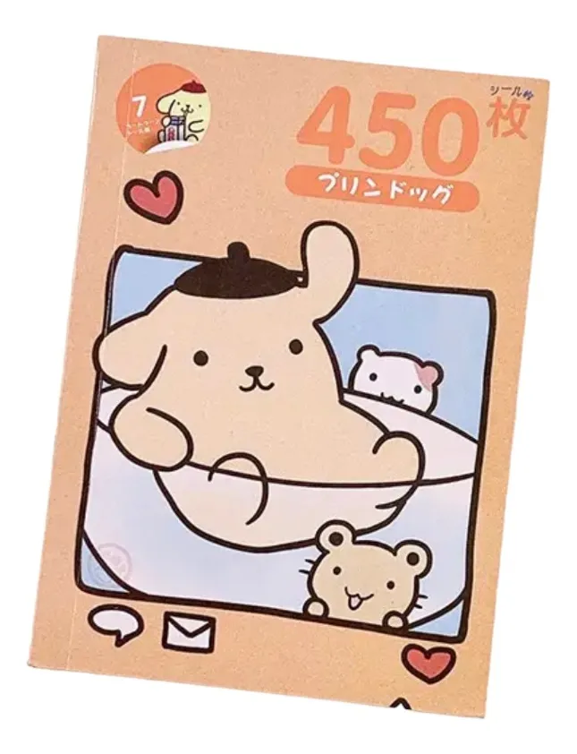 Libro de 450 stickers Personajes Sanrio