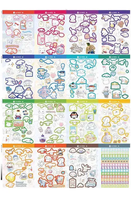 Libro de 450 stickers Personajes Sanrio