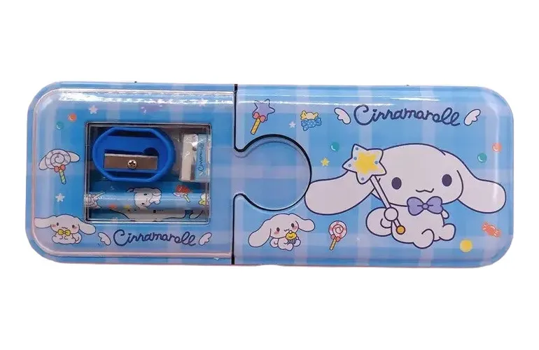 Estuche Metálico Doble Personajes Sanrio