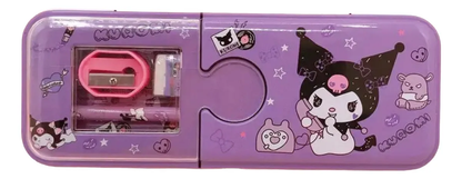 Estuche Metálico Doble Personajes Sanrio