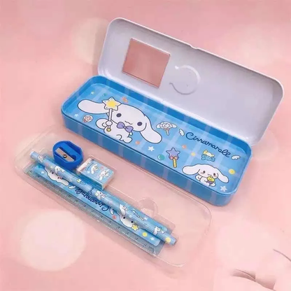 Estuche Metálico Doble Personajes Sanrio