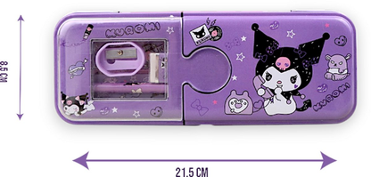 Estuche Metálico Doble Personajes Sanrio
