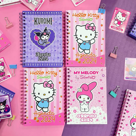 Libreta Sanrio Mediana (Varios modelos)