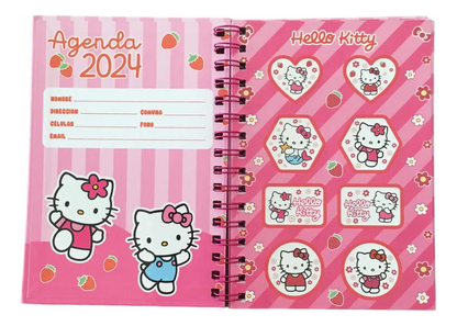 Libreta Sanrio Mediana (Varios modelos)