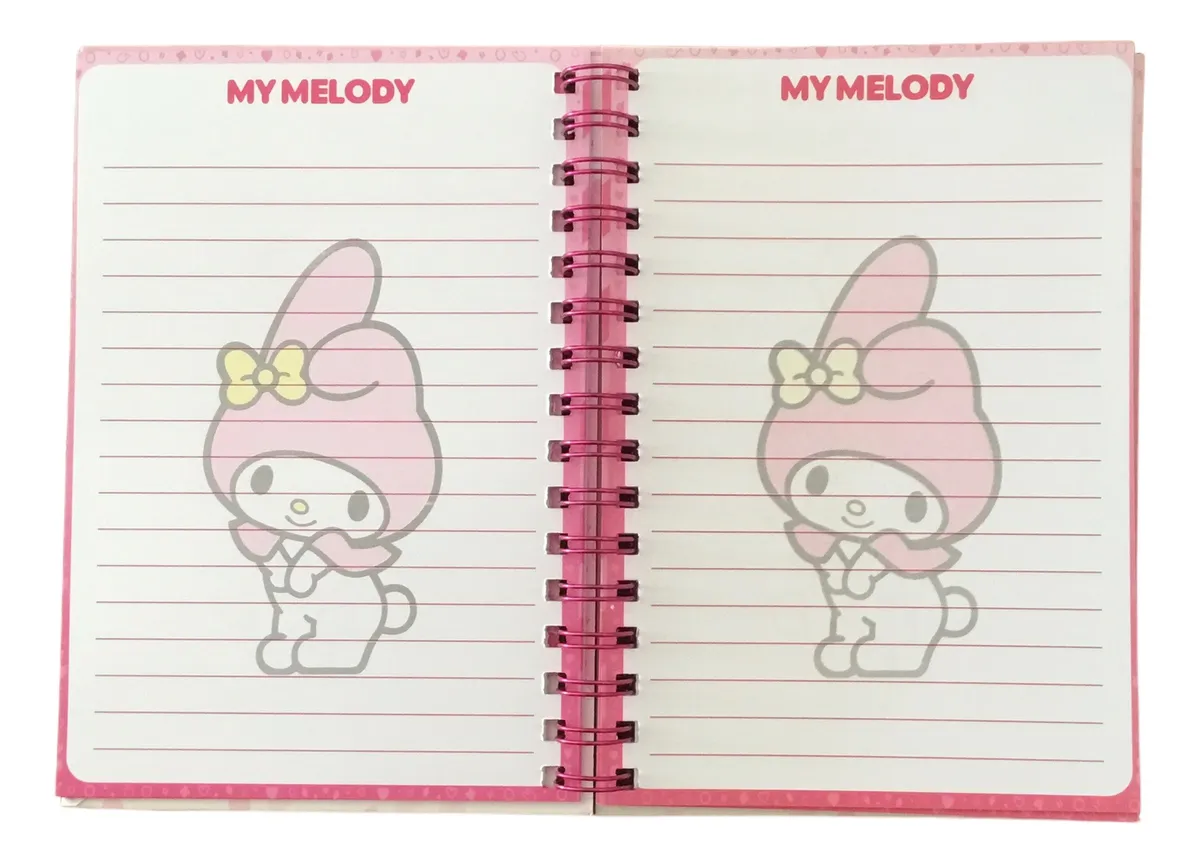 Libreta Sanrio Mediana (Varios modelos)