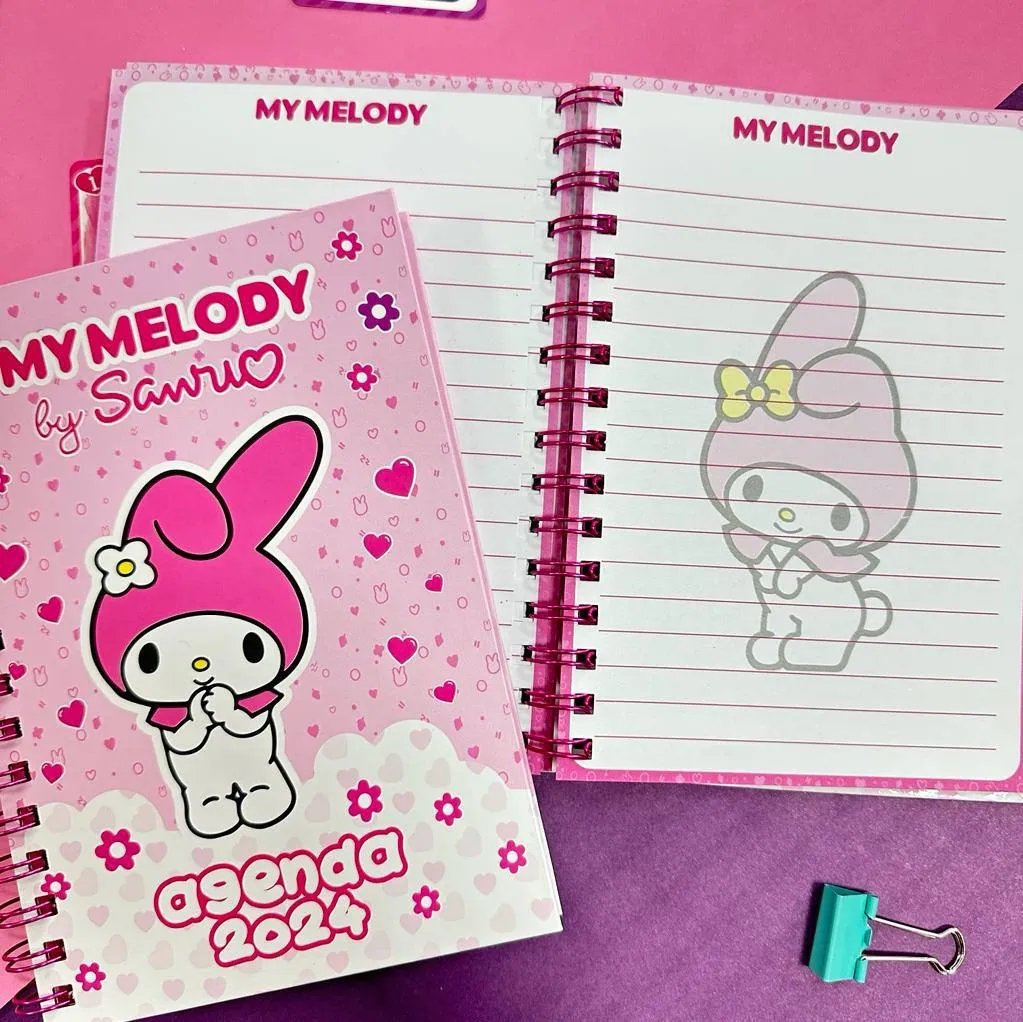 Libreta Sanrio Mediana (Varios modelos)