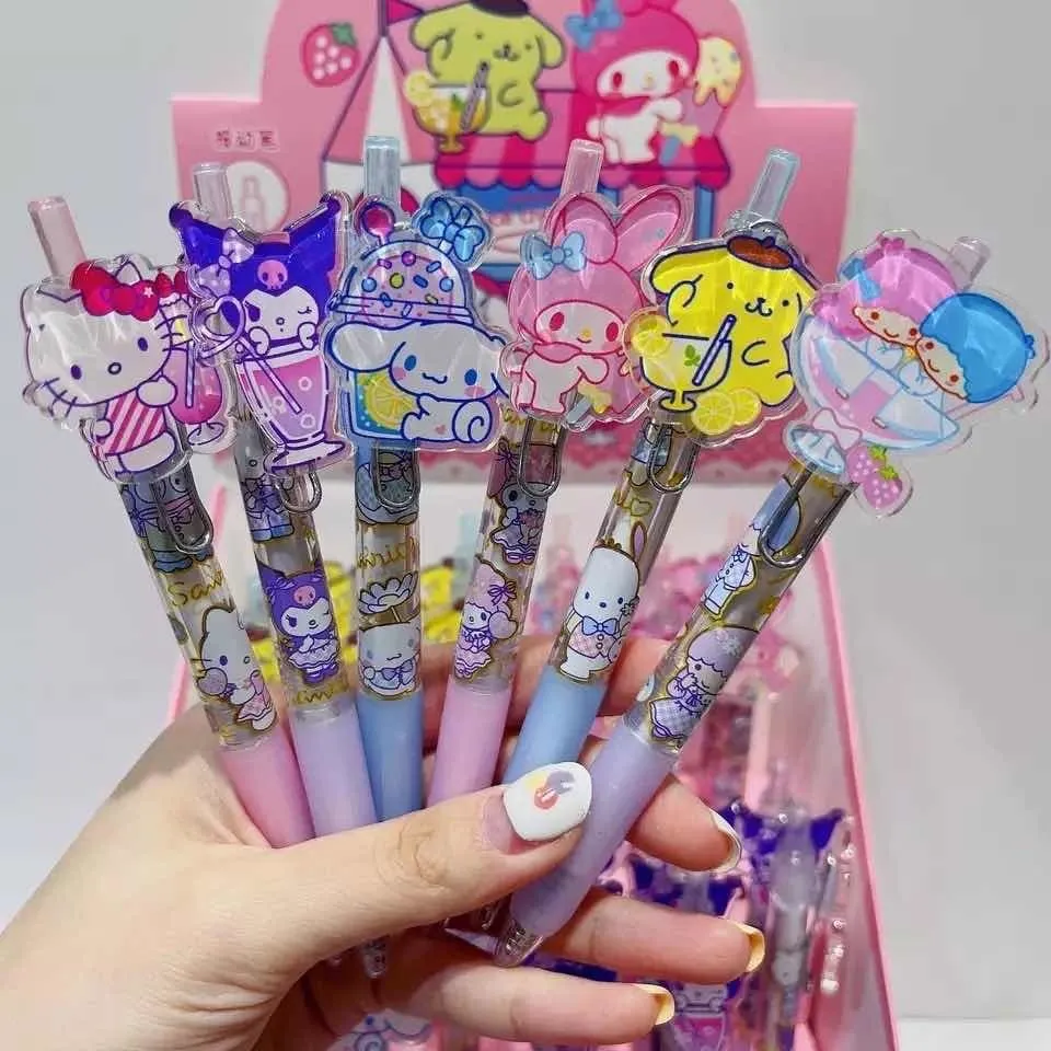 Lápiz Pasta Personajes Sanrio Tinta Negra