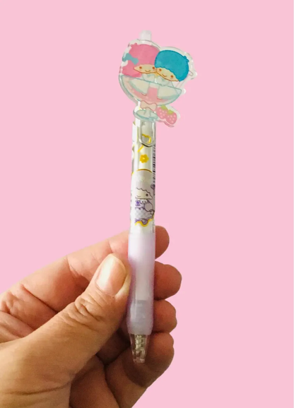Lápiz Pasta Personajes Sanrio Tinta Negra