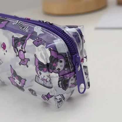 Estuche Escolar Transparente Personajes Sanrio
