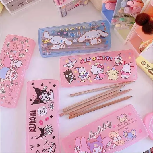 Estuche Rectangular Personajes Sanrio (Varios diseños)