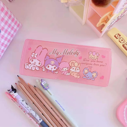 Estuche Rectangular Personajes Sanrio (Varios diseños)