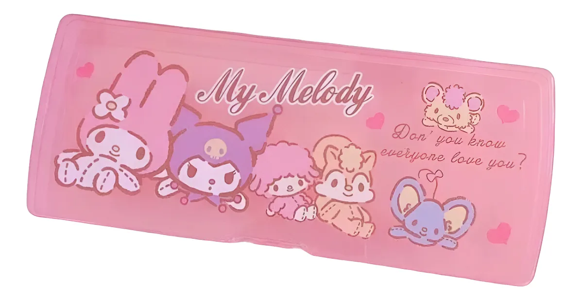 Estuche Rectangular Personajes Sanrio (Varios diseños)