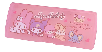 Estuche Rectangular Personajes Sanrio (Varios diseños)