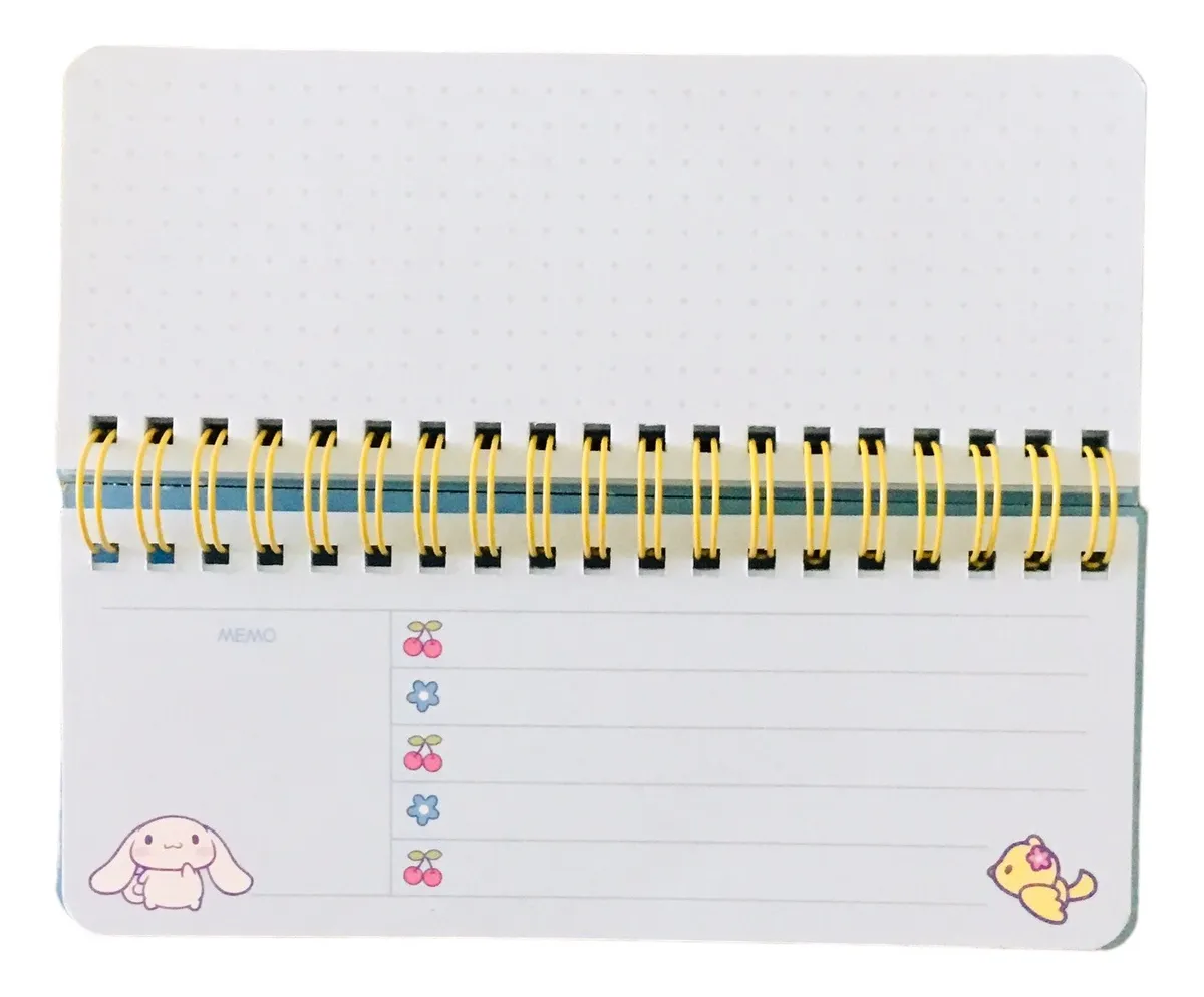 Libreta Rectangular Personajes Sanrio 80 páginas (Varios diseños)
