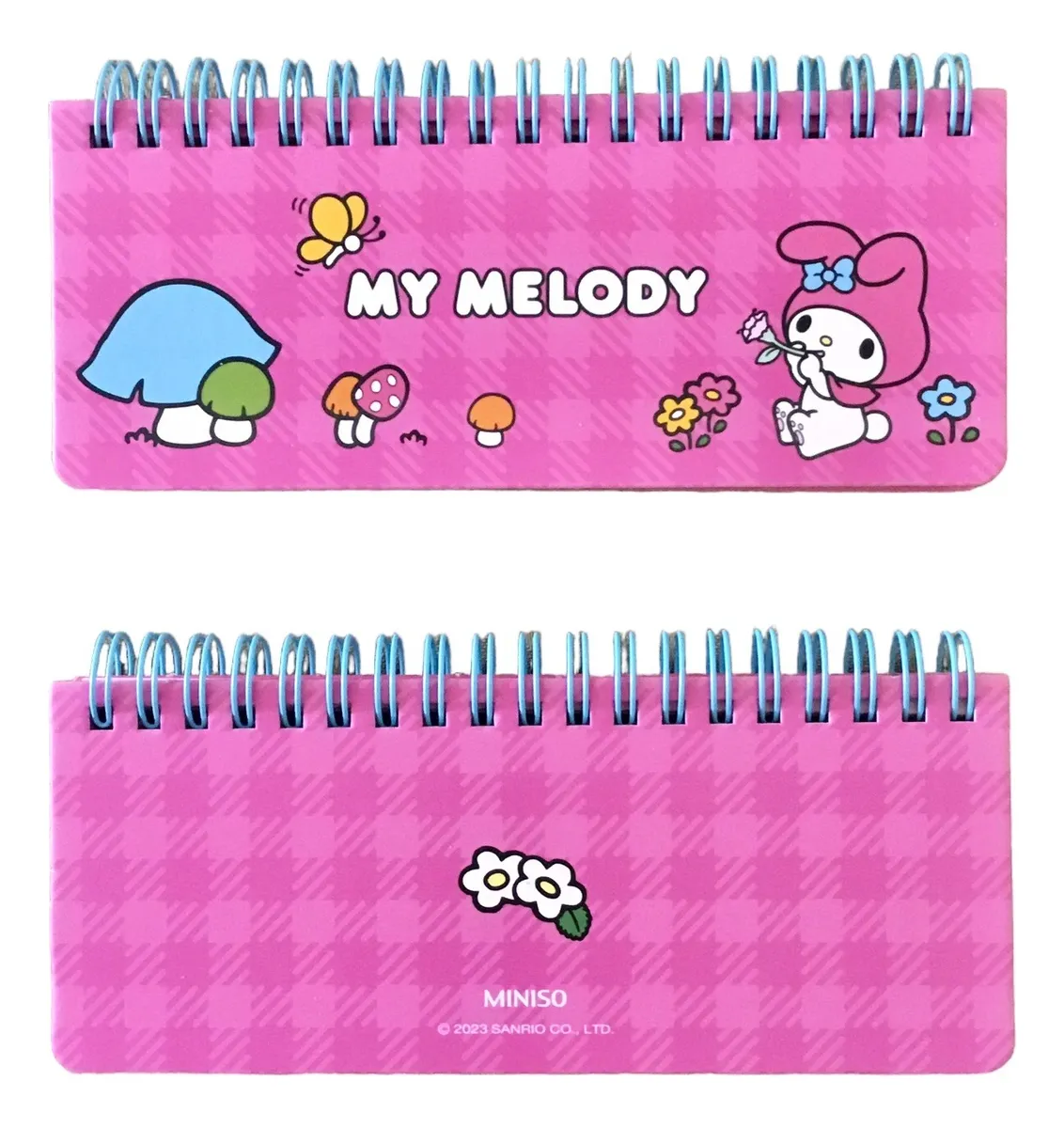 Libreta Rectangular Personajes Sanrio 80 páginas (Varios diseños)