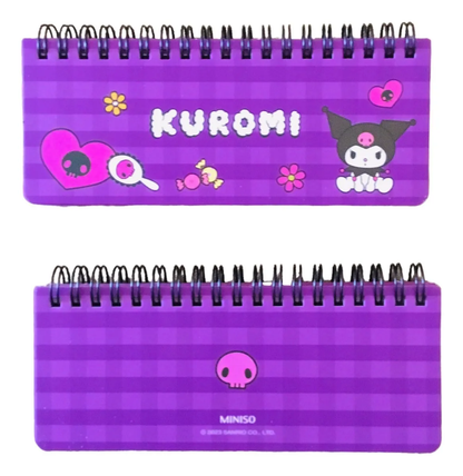 Libreta Rectangular Personajes Sanrio 80 páginas (Varios diseños)