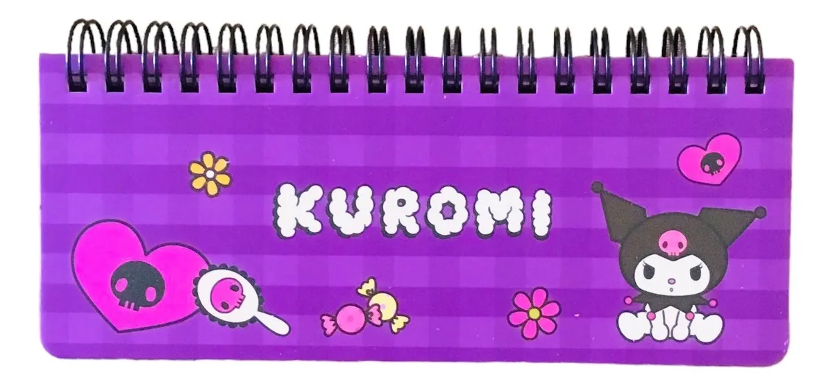 Libreta Rectangular Personajes Sanrio 80 páginas (Varios diseños)
