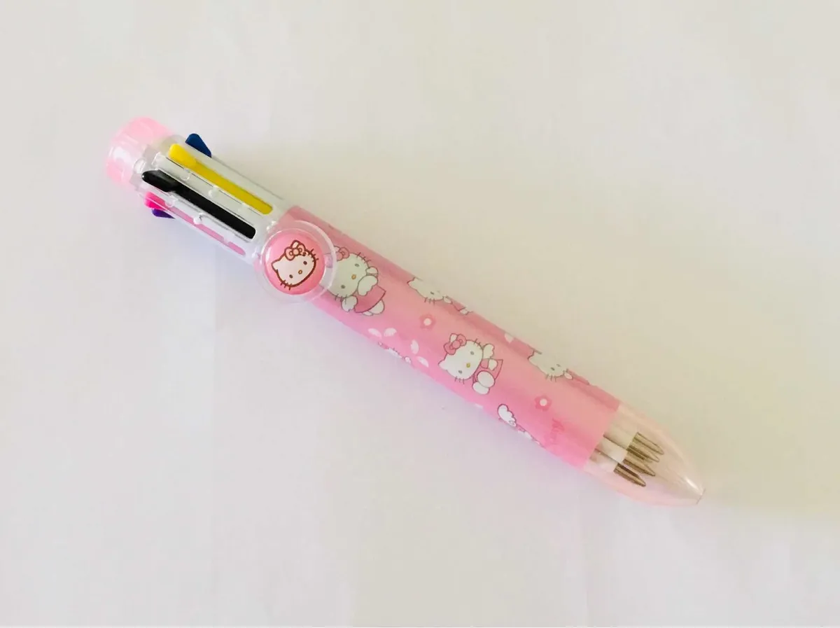Lápiz Pasta Hello Kitty 8 Colores en 1