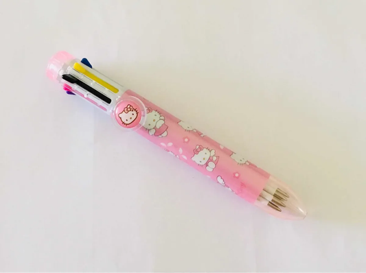 Lápiz Pasta Hello Kitty 8 Colores en 1