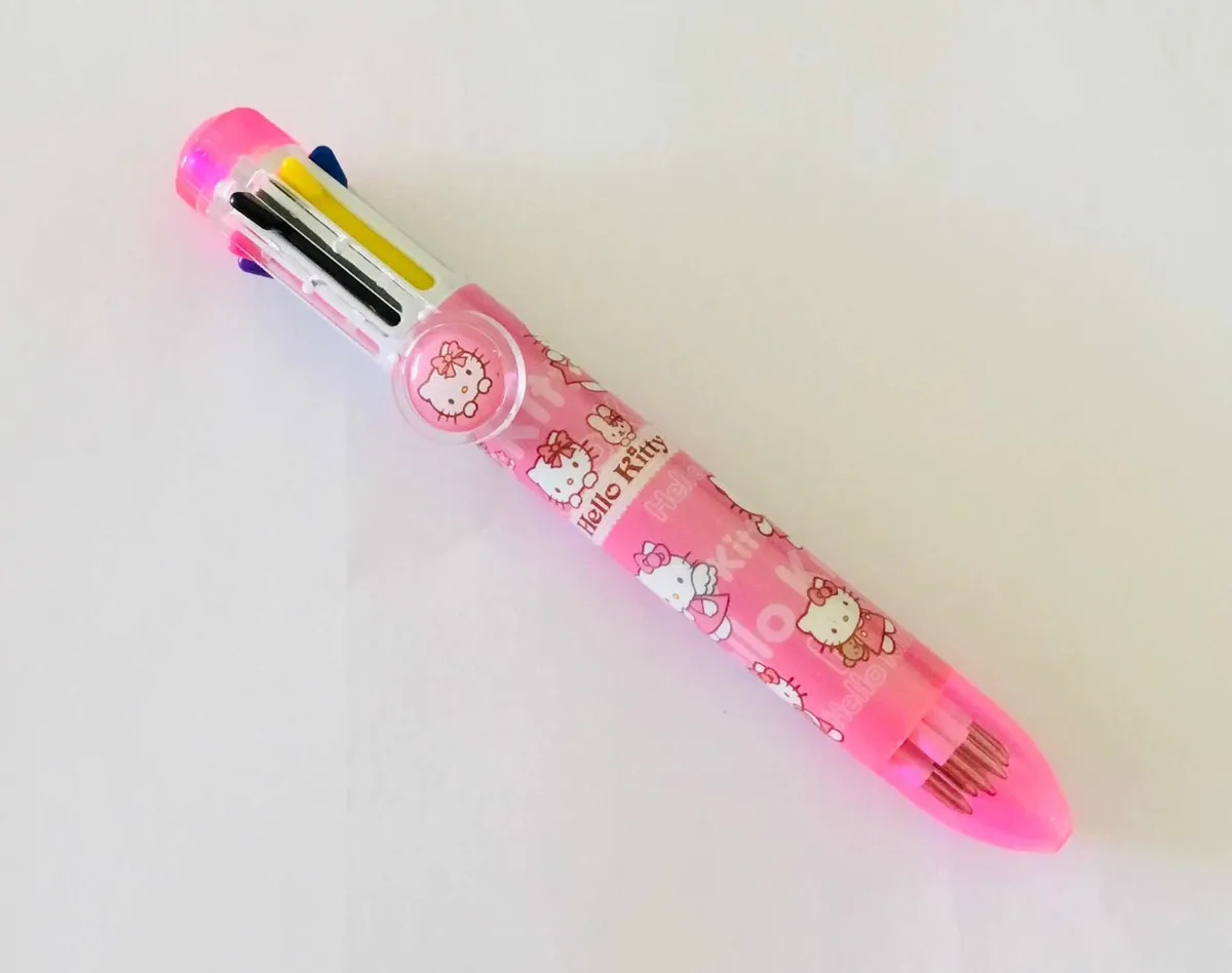 Lápiz Pasta Hello Kitty 8 Colores en 1
