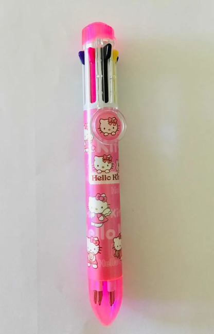 Lápiz Pasta Hello Kitty 8 Colores en 1