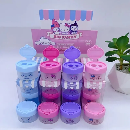 Set 2 Sacapuntas Personajes Sanrio (Varios diseños)