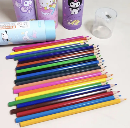 Lápices de Colores Sanrio - 18 unidades Sanrio