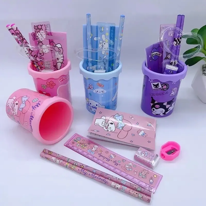 Set escritorio Sanrio 7 Piezas (Varios diseños)